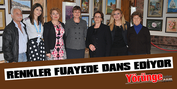 Renkler fuayede dans ediyor