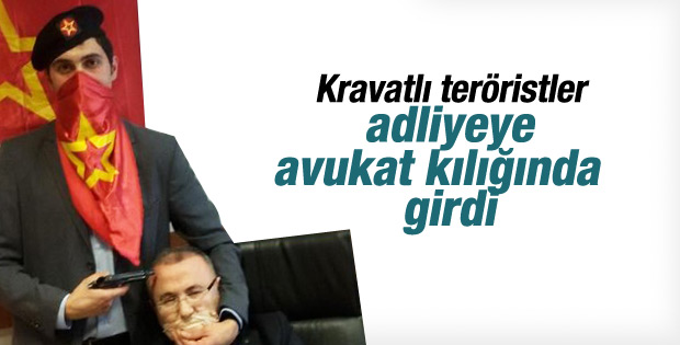 Teröristler adliyeye avukat kılığında girdi