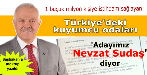 Kuyumcular Başbakan'a mektup yazdı