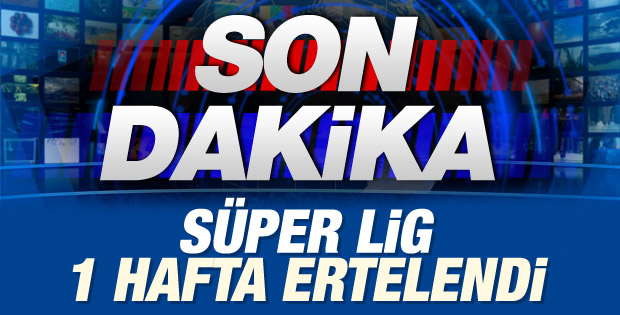 Spor Toto Süper Lig'e erteleme