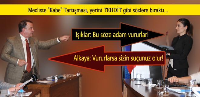 Mecliste "Kabe" tartışması yerini tehdit gibi sözlere bıraktı...