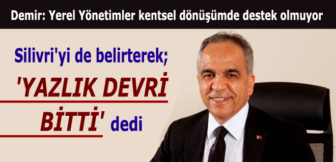 Yazlık devri bitti