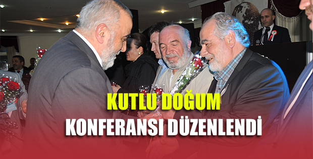 Kutlu Doğum konferansı düzenlendi