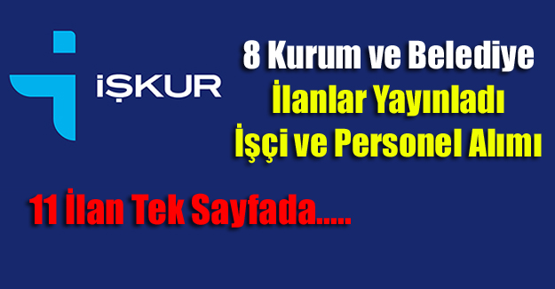 Kamu İşçi ve Sözleşmeli Personel Alımı İlanları 2015