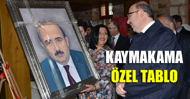 Kaymakama özel tablo
