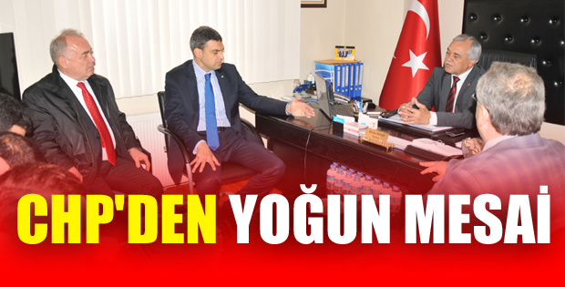 CHP'den yoğun mesai