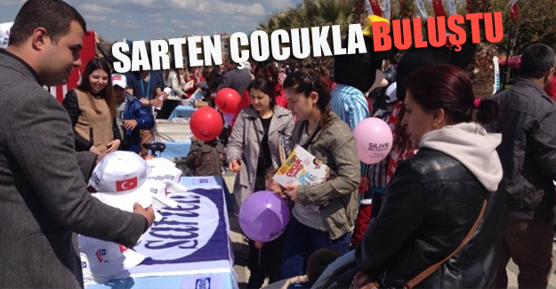 Sarten çocuklarla buluştu