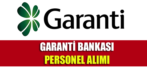 Garanti Bankası Personel Alımı 2015