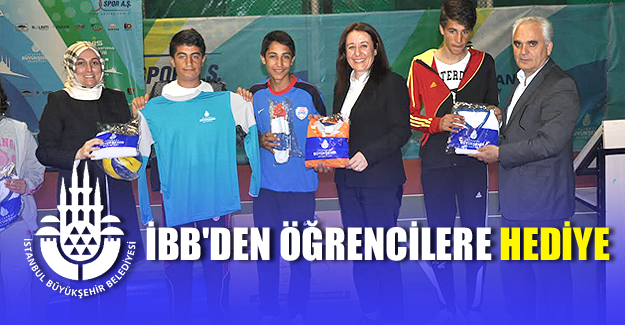 İBB'den öğrencilere hediye