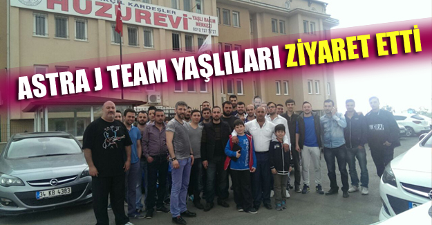 Astra J Team yaşlıları ziyaret etti