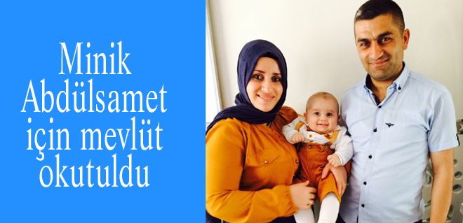 Köroğlu ailesi bebekleri için mevlüt okuttu