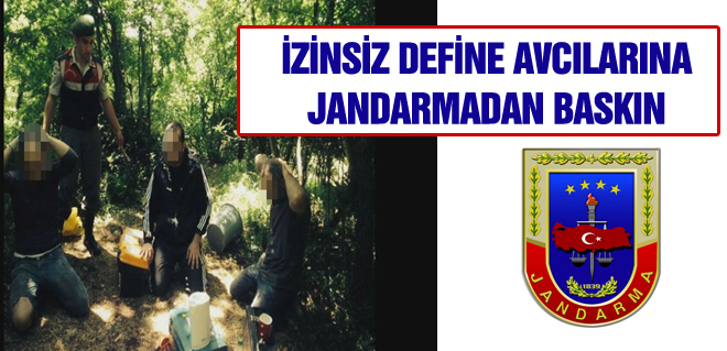 Silivride define avcıları yakalandı