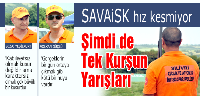 Trap yarışları tamam şimdi Tek Kurşun'da
