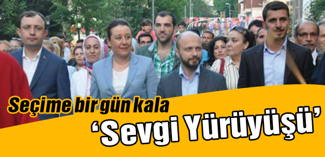 AK Parti Silivriden Sevgi Yürüyüşü
