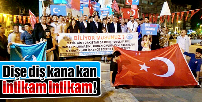 Dişe diş kana kan intikam intikam!