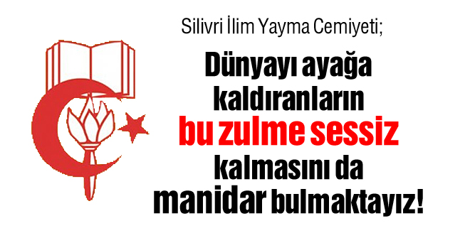 Silivri İlim Yayma Cemiyeti'nden açıklama!