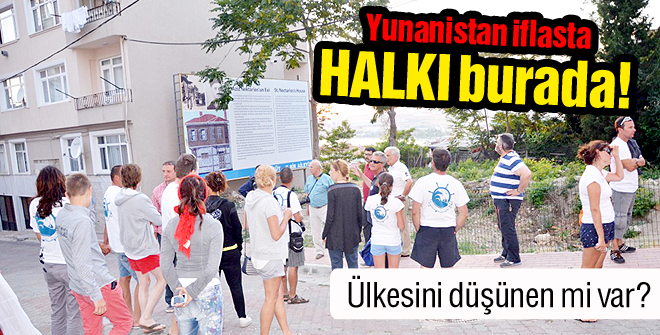 Yunanistan iflasta halkı burada!