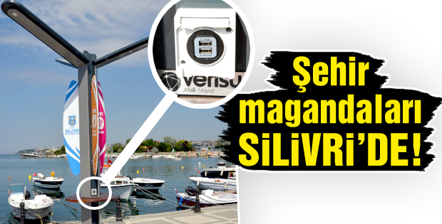 Şehir magandaları Silivride!