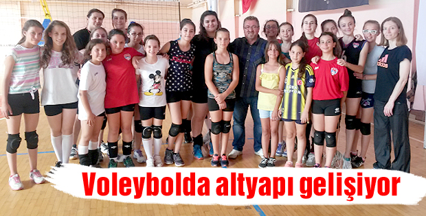 Voleybolda altyapı gelişiyor
