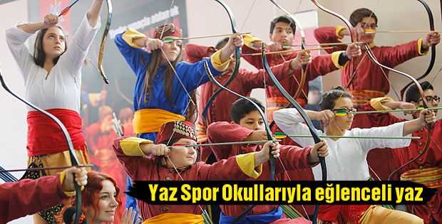 Yaz Spor Okullarıyla eğlenceli yaz