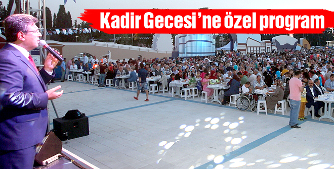 Kadir Gecesine özel program