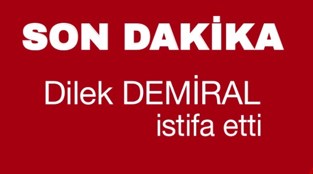Demiral istifa etti