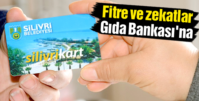 Fitre ve zekatlar Gıda Bankası'na