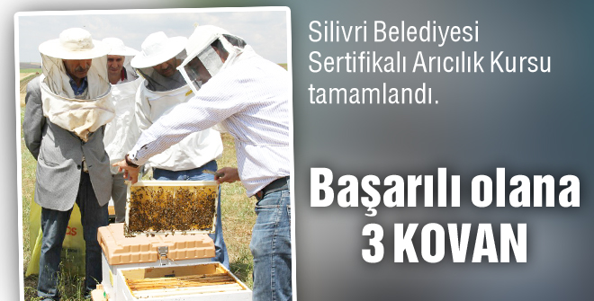 Başarılı olana 3 kovan