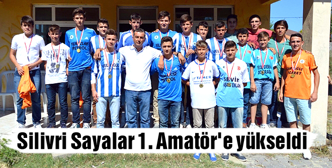 Sayalar 1. Amatör'e yükseldi