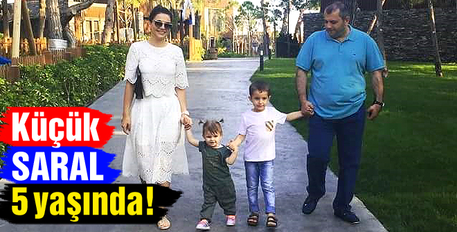 Küçük Saral 5 yaşında!