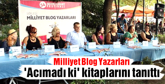 Milliyet Blog Yazarları 'Acımadı ki' kitaplarını tanıttı