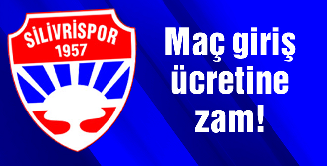 Maç giriş ücretine zam!