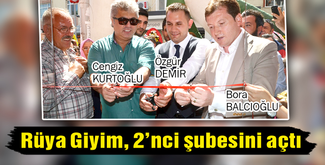 Rüya Giyim, 2nci şubesini açtı