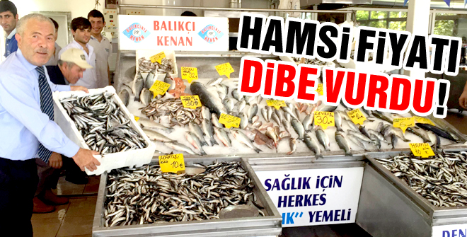 Hamsi fiyatı dibe vurdu!