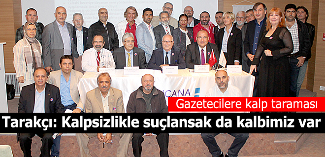 Gazetecilere kalp taraması
