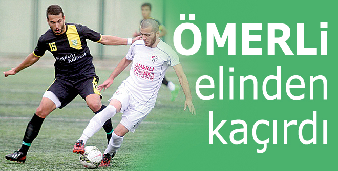 Ömerli elinden kaçırdı 0-0