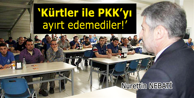Kürtler ile PKKyı ayırt edemediler!