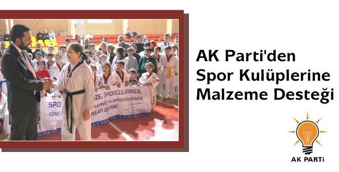 AK Parti'den sporculara jest