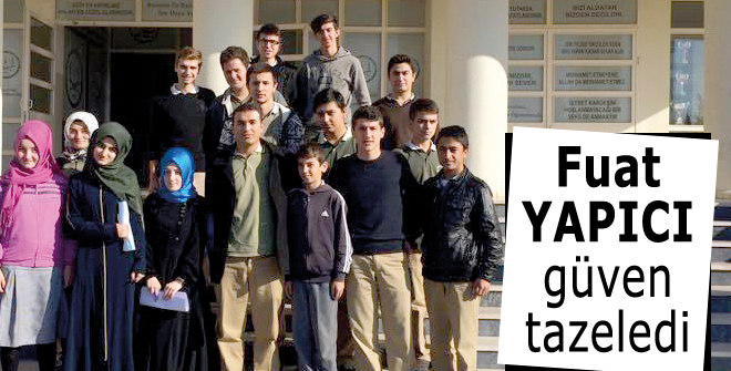 Fuat Yapıcı güven tazeledi