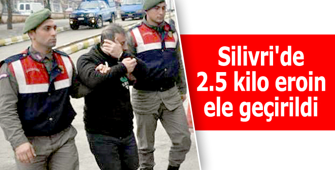 2.5 kilo eroin ele geçirildi