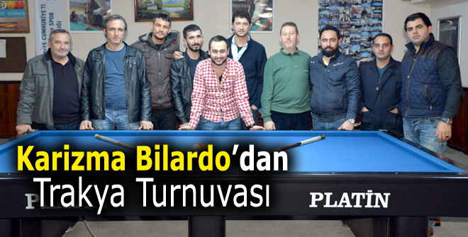 Silivri Karizma Bilardodan Trakya Turnuvası