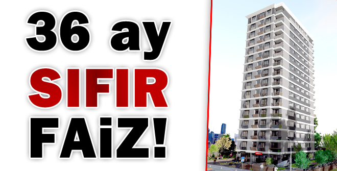 36 ay sıfır faiz!