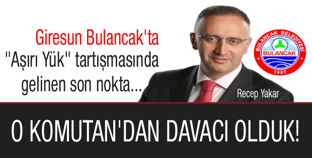 O Komutan'dan Davacı Olduk!