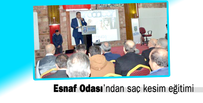 Esnaf Odasından saç kesim eğitimi