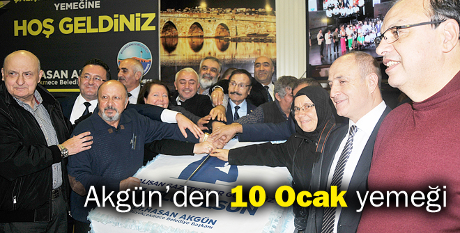 Akgünden 10 Ocak yemeği