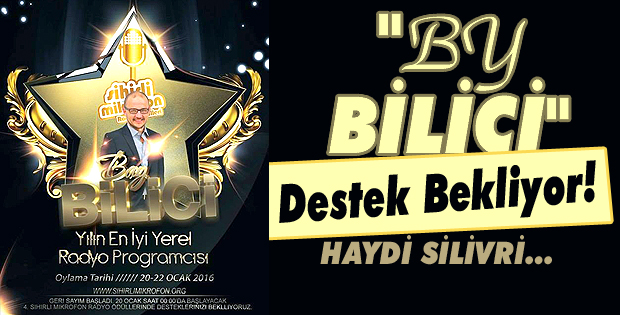 "By Bilici" destek bekliyor!..