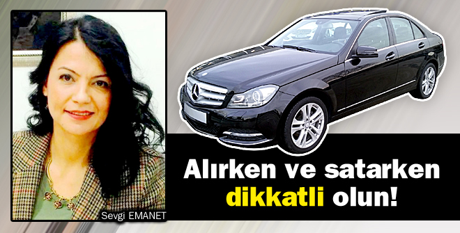 Emanetten ikinci el araç da önemli uyarı