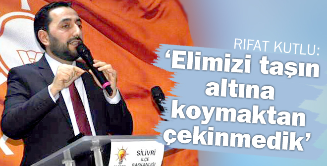 Elimizi taşın altına koymaktan çekinmedik