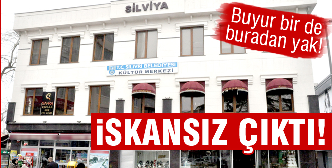 Silviya İş Hanı iskansız çıktı!