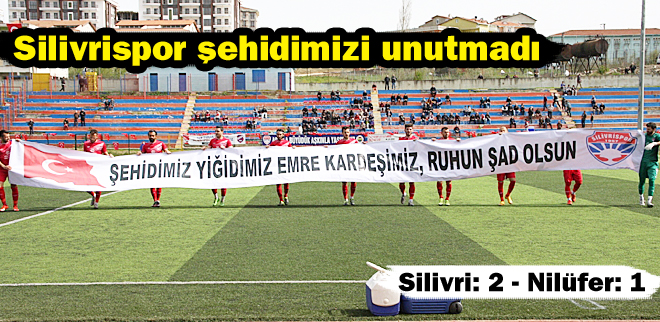 Silivrispor şehidimizi unutmadı